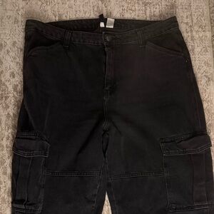 H&M Divided Black Denim Pants